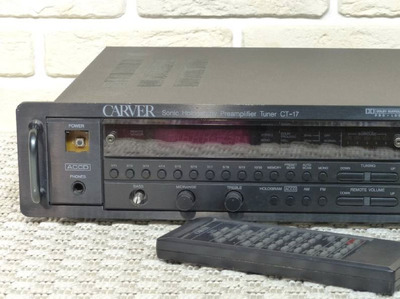 Carver CT-17 пультовой с тюнером - США 3