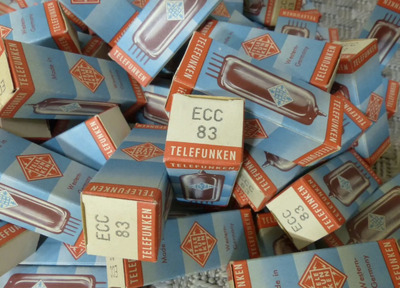 83 ECC83 Telefunken 12AX7 пара