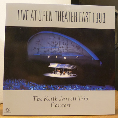 Keith Jarrett Trio Concert - Live At Open Theater East 1993 LD Laserdisc
