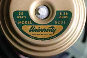 UNIVERSITY 6201 / 12" 2