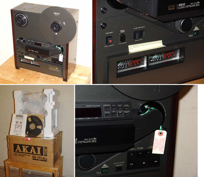 AKAI GX-747 Bl NOS NIB