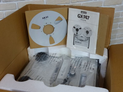 Akai GX-747 NOS NIB 220V Новый в Коробке 10