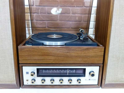 Toshiba SX-370 Вертушка, рессивер и колонки 1972 год 2