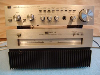 DIATONE M-A05 + DIATONE M-P05 Phono / Усил. мощн. + Пред. 5