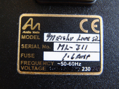 Audio Note MEISHU Silver Line Bl Retail £6.772 - 30% 4