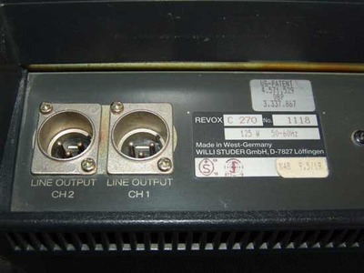 Revox C 270 Pro / 4-х дорожечный 3